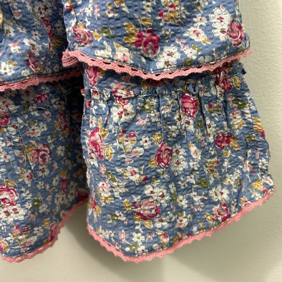 Betsey Johnson Dress Mini Blue Floral Size XL NEW - Picture 10 of 10